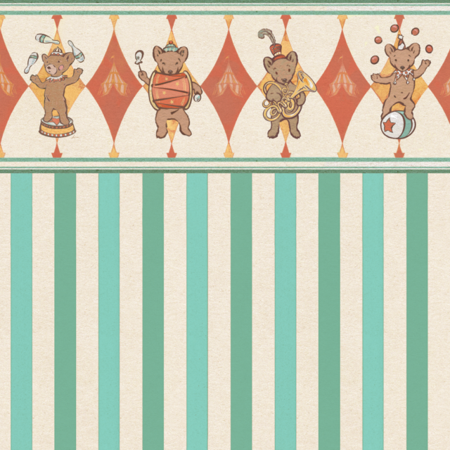 Little bears and stripes squared